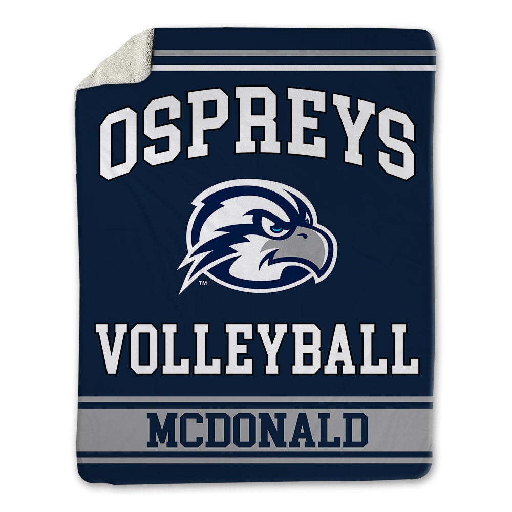 UNF - NCAA Women's Volleyball : Leah McDonald - Blanket-0