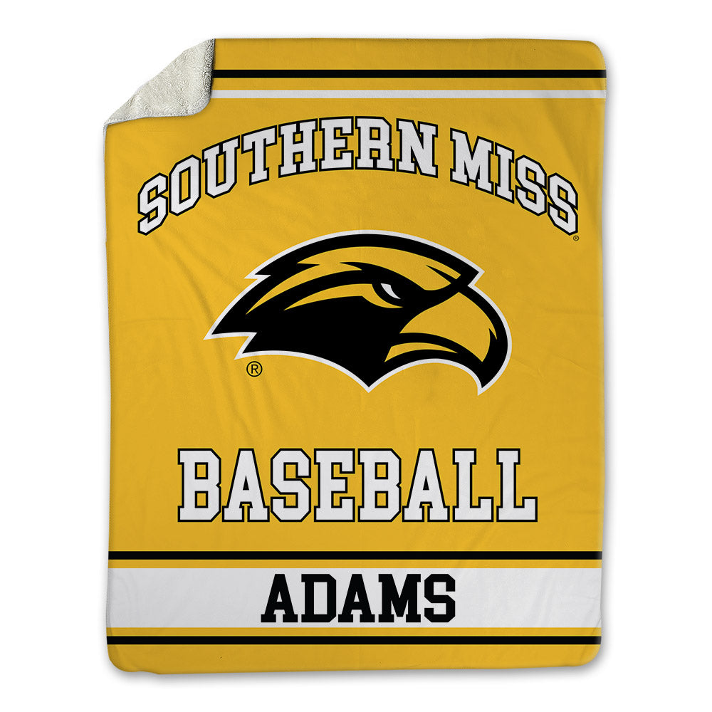 Southern Miss - NCAA Baseball : Chase Adams - Blanket-0