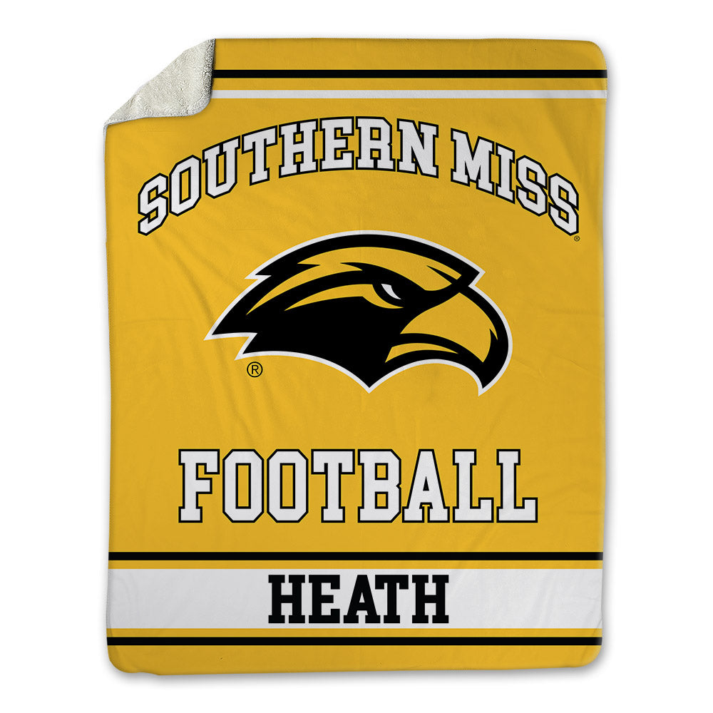 Southern Miss - NCAA Football : Kyirin Heath - Blanket-0