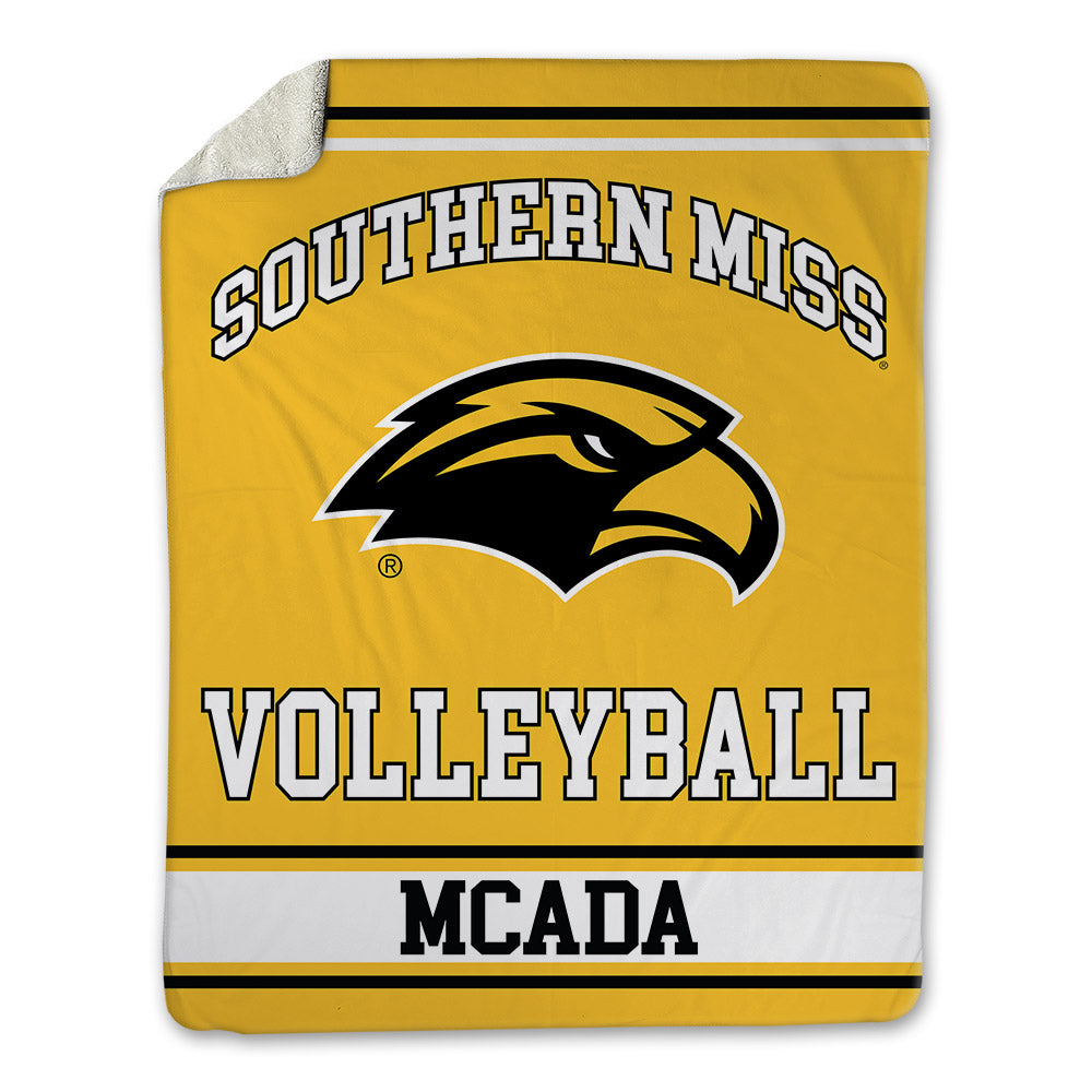 Southern Miss - NCAA Women's Volleyball : Sadie McAda - Blanket-0