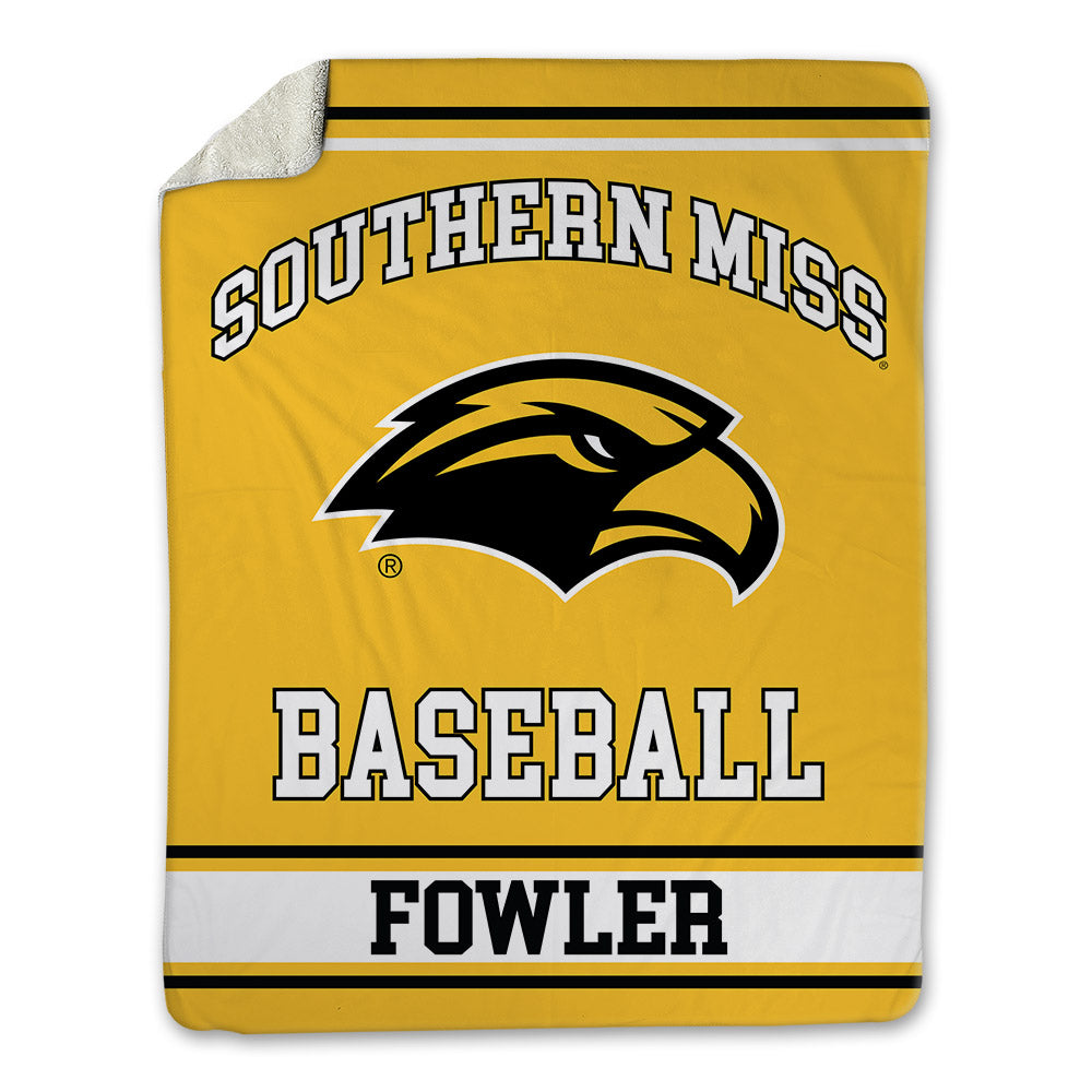 Southern Miss - NCAA Baseball : Michael Fowler - Blanket-0