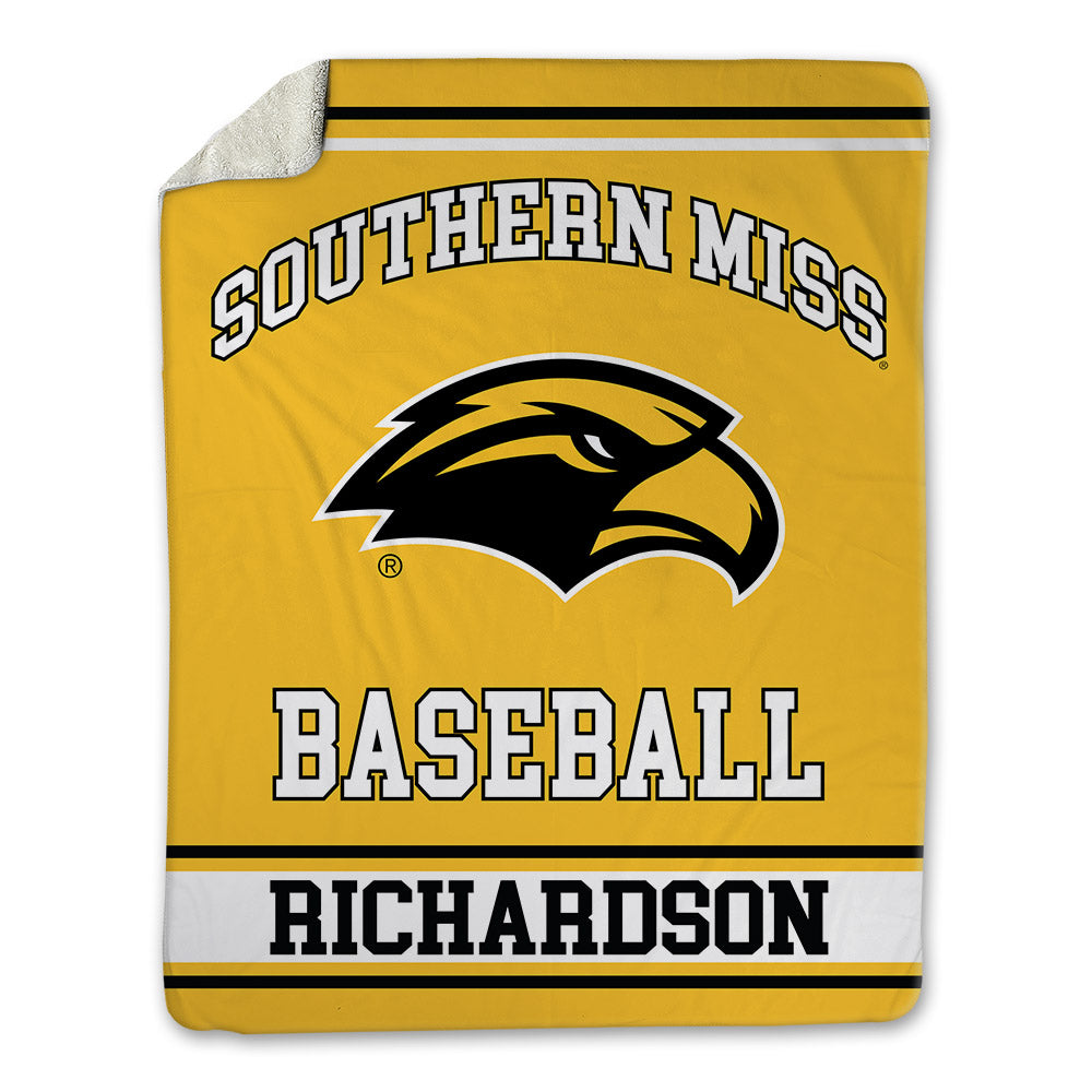 Southern Miss - NCAA Baseball : Cole Richardson - Blanket-0