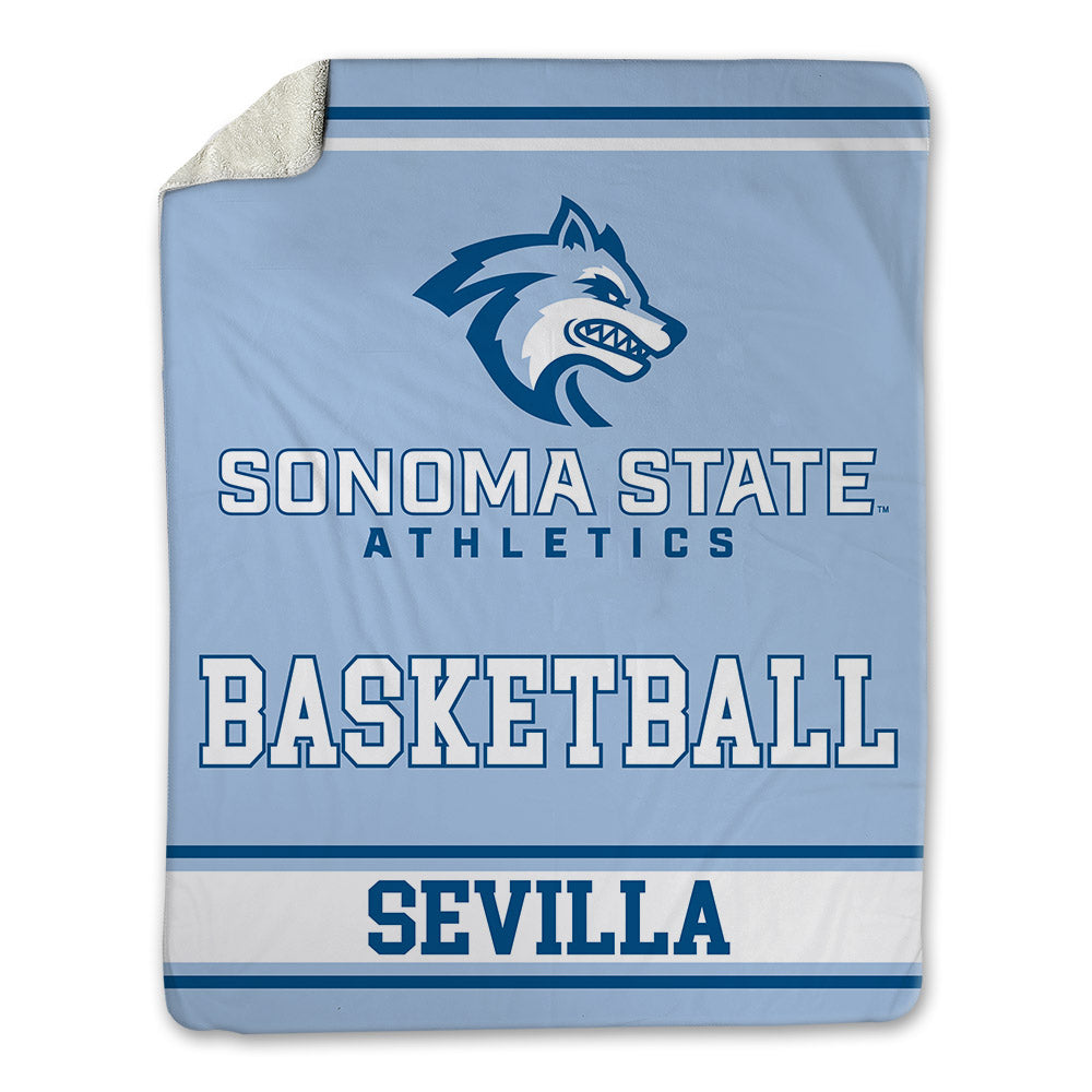 SSU - NCAA Men's Basketball : Donovan Sevilla - Blanket-0