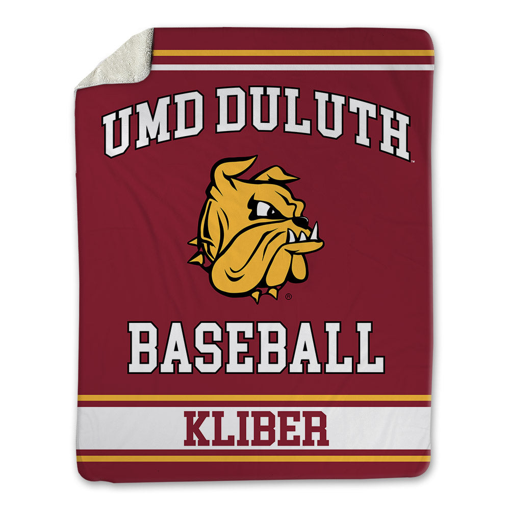 UMN Duluth - NCAA Baseball : Sam Kliber - Blanket-0