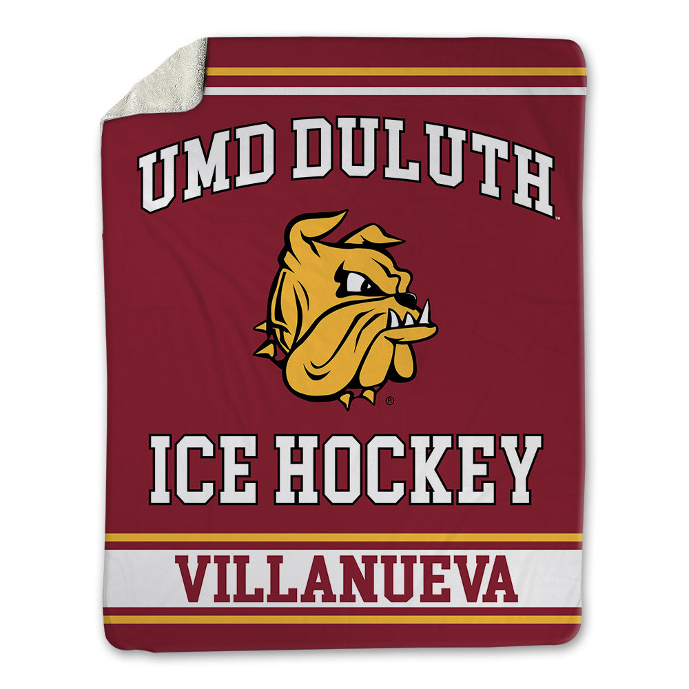 UMN Duluth - NCAA Women's Ice Hockey : Sophia Villanueva - Blanket-0