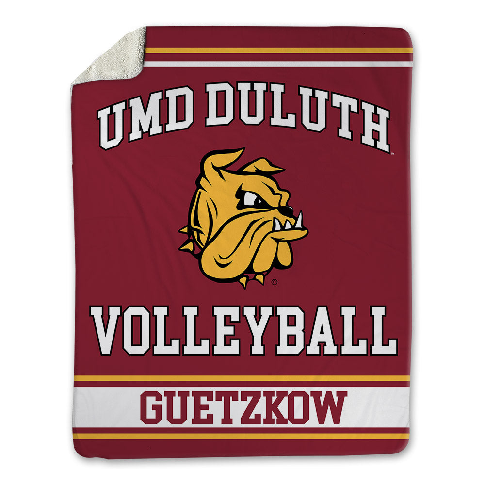 UMN Duluth - NCAA Women's Volleyball : Madeline Guetzkow - Blanket-0