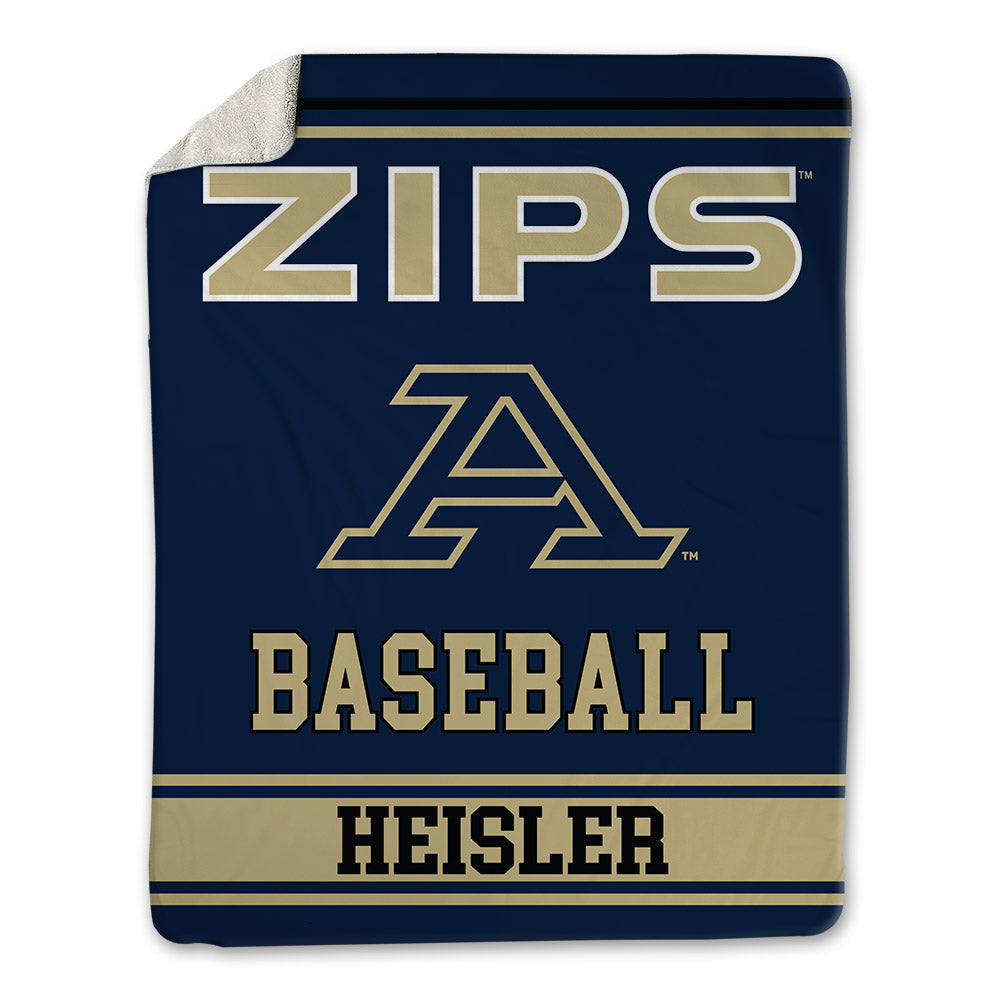 Akron - NCAA Baseball : Will Heisler - Blanket-0