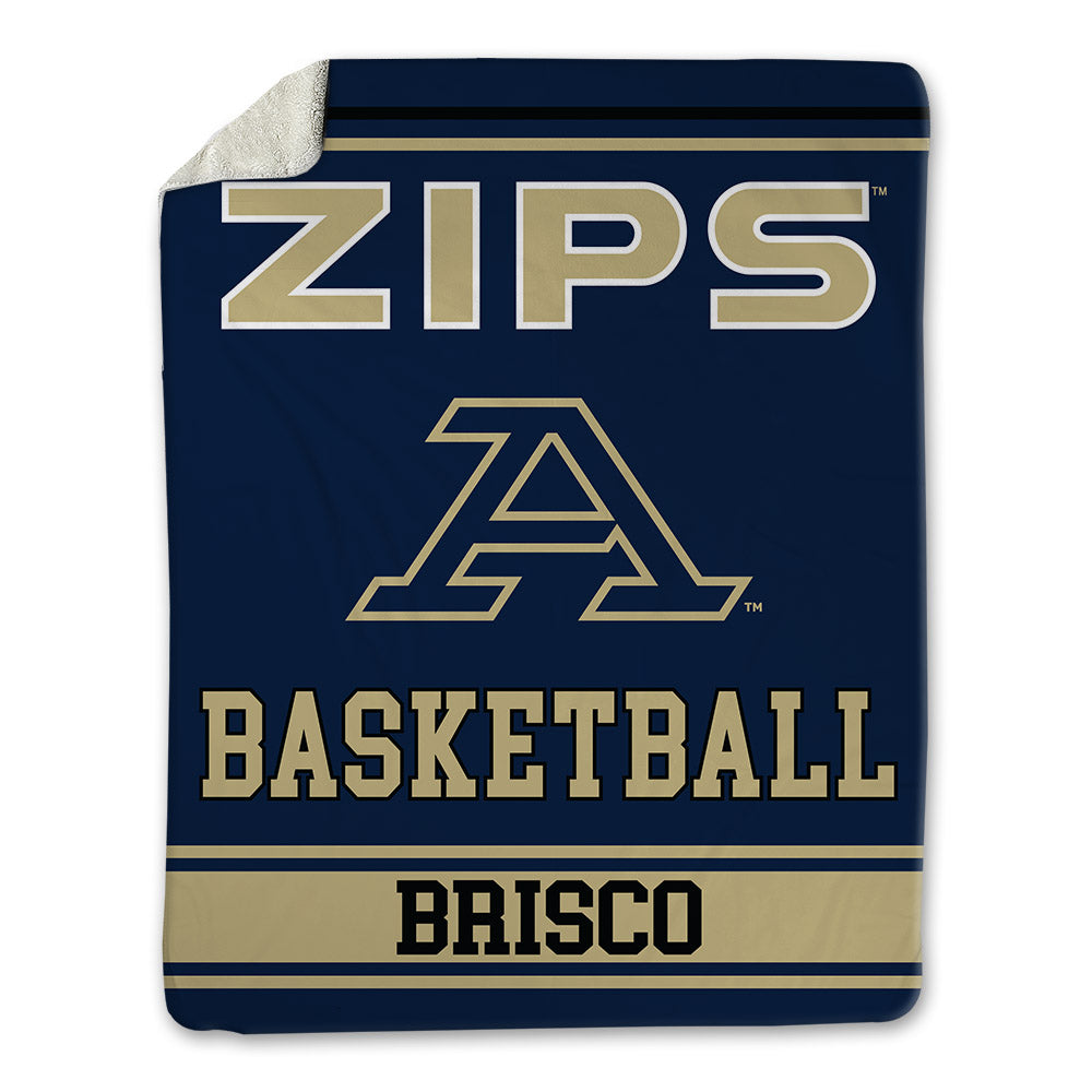 Akron - NCAA Men's Basketball : Rich Brisco - Blanket-0
