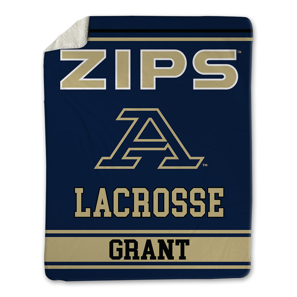 Akron - NCAA Women's Lacrosse : Kayli Grant - Blanket-0