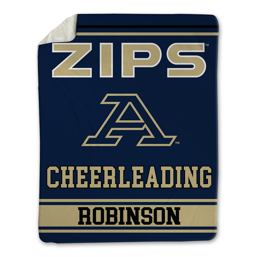 Akron - NCAA Cheerleading : Zak Robinson - Blanket-0