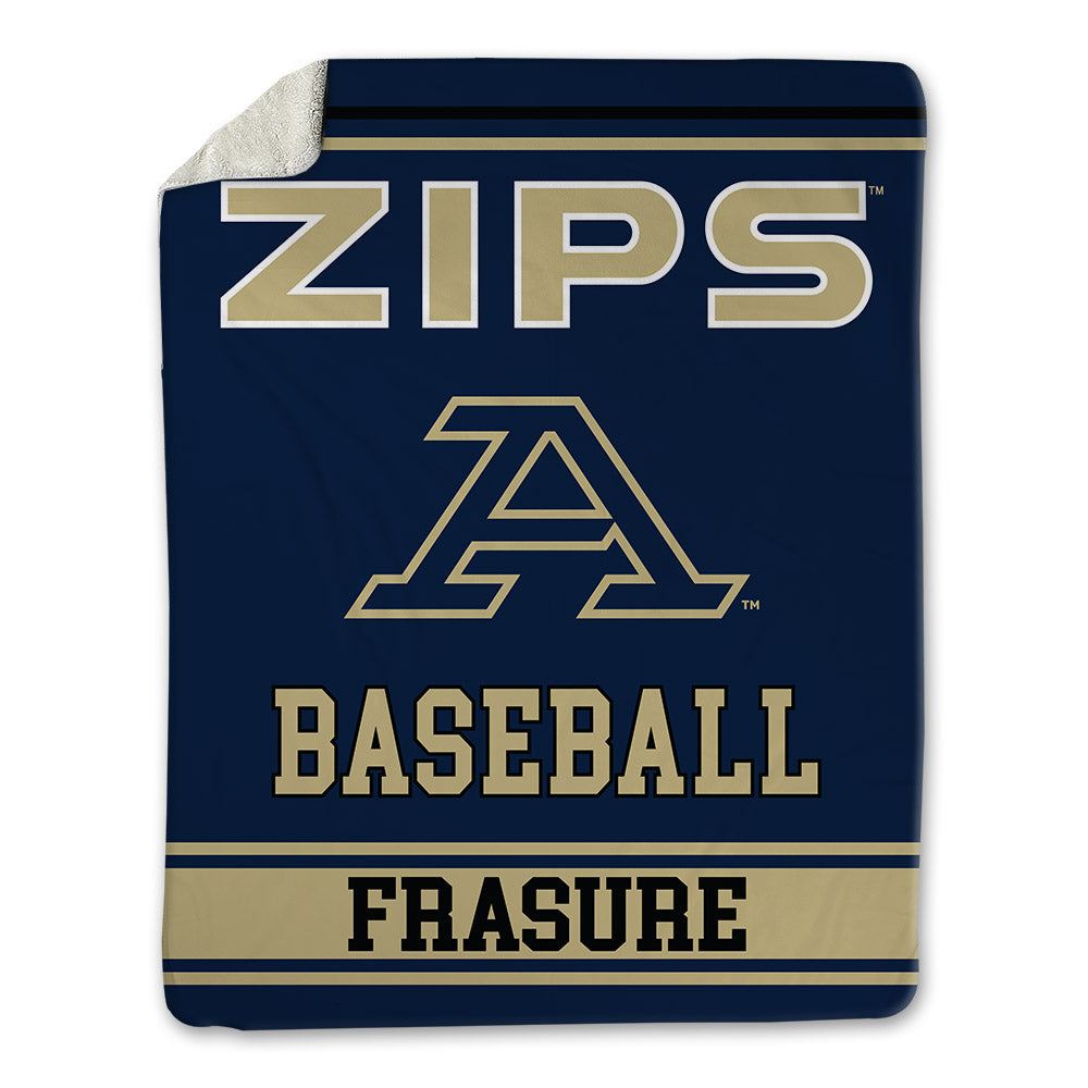 Akron - NCAA Baseball : Jackson Frasure - Blanket-0