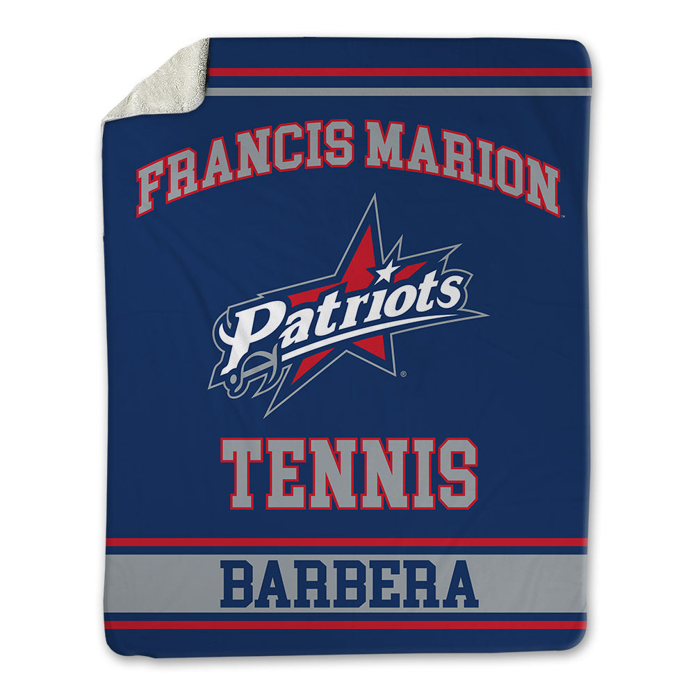 Francis Marion - NCAA Men's Tennis : Martin Barbera - Blanket-0