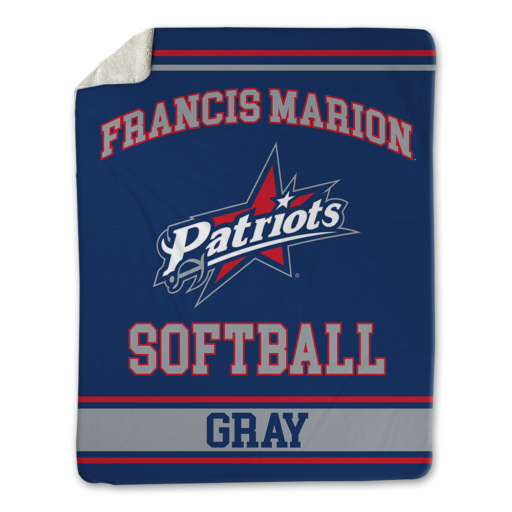 Francis Marion - NCAA Softball : Rylee Gray - Blanket-0
