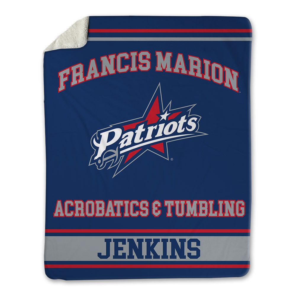 Francis Marion - NCAA Acrobatics & Tumbling : Aniyah Jenkins - Blanket-0