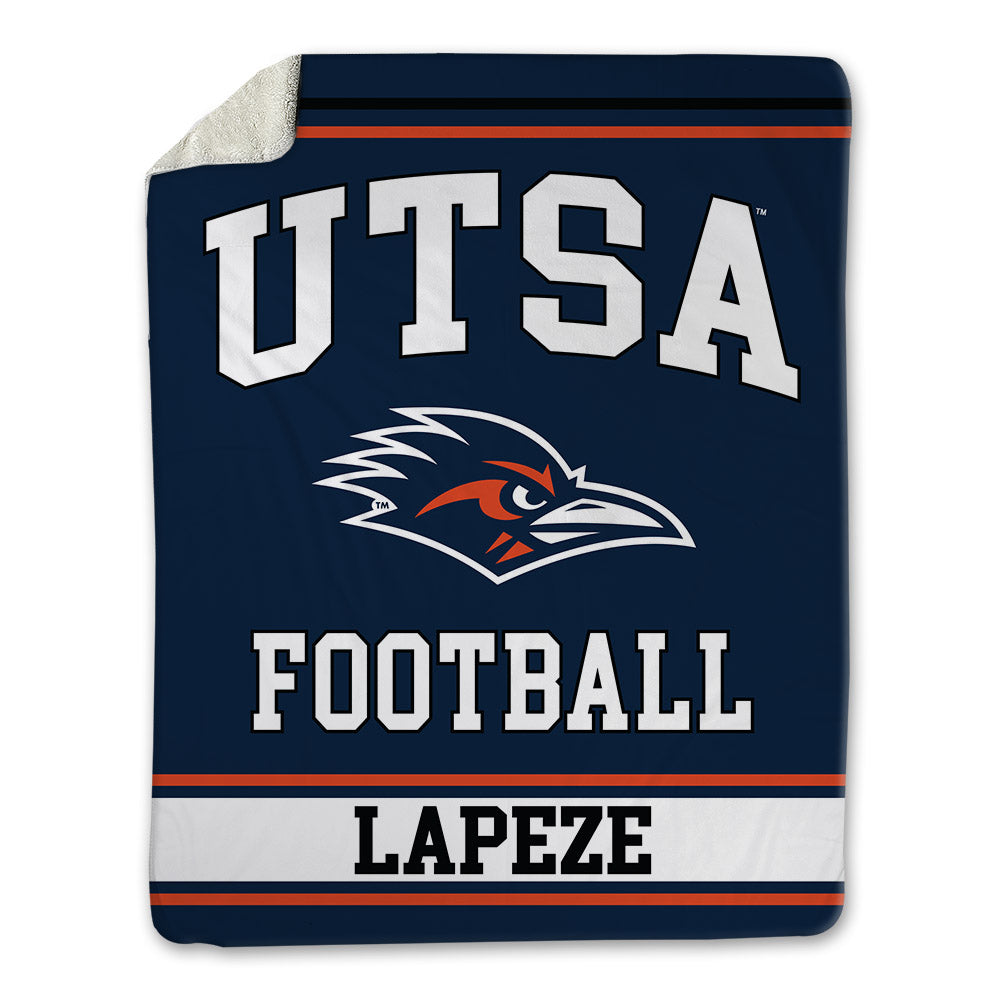 UTSA - NCAA Football : Luke Lapeze - Blanket-0