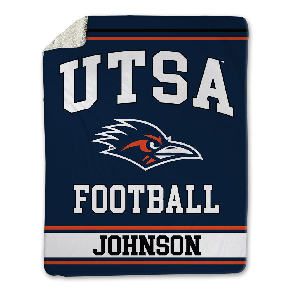UTSA - NCAA Football : Amare Johnson - Blanket-0