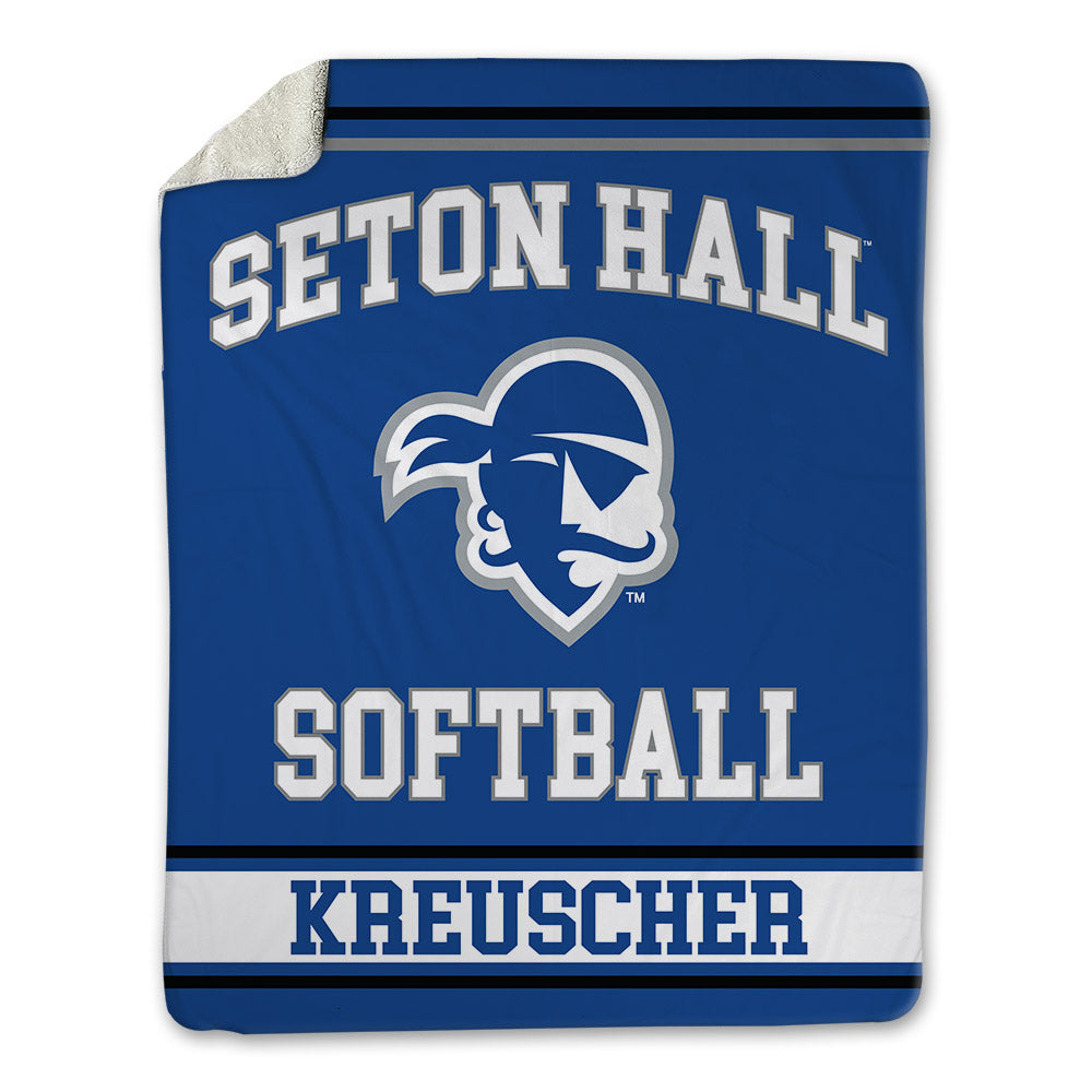 Seton Hall - NCAA Softball : Kyra Kreuscher - Blanket-0