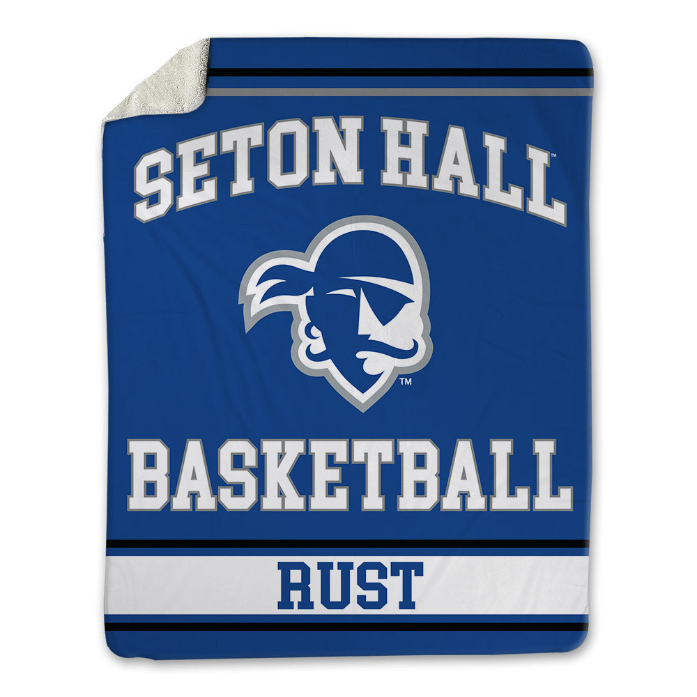 Seton Hall - NCAA Women's Basketball : Cameron Rust - Blanket-0