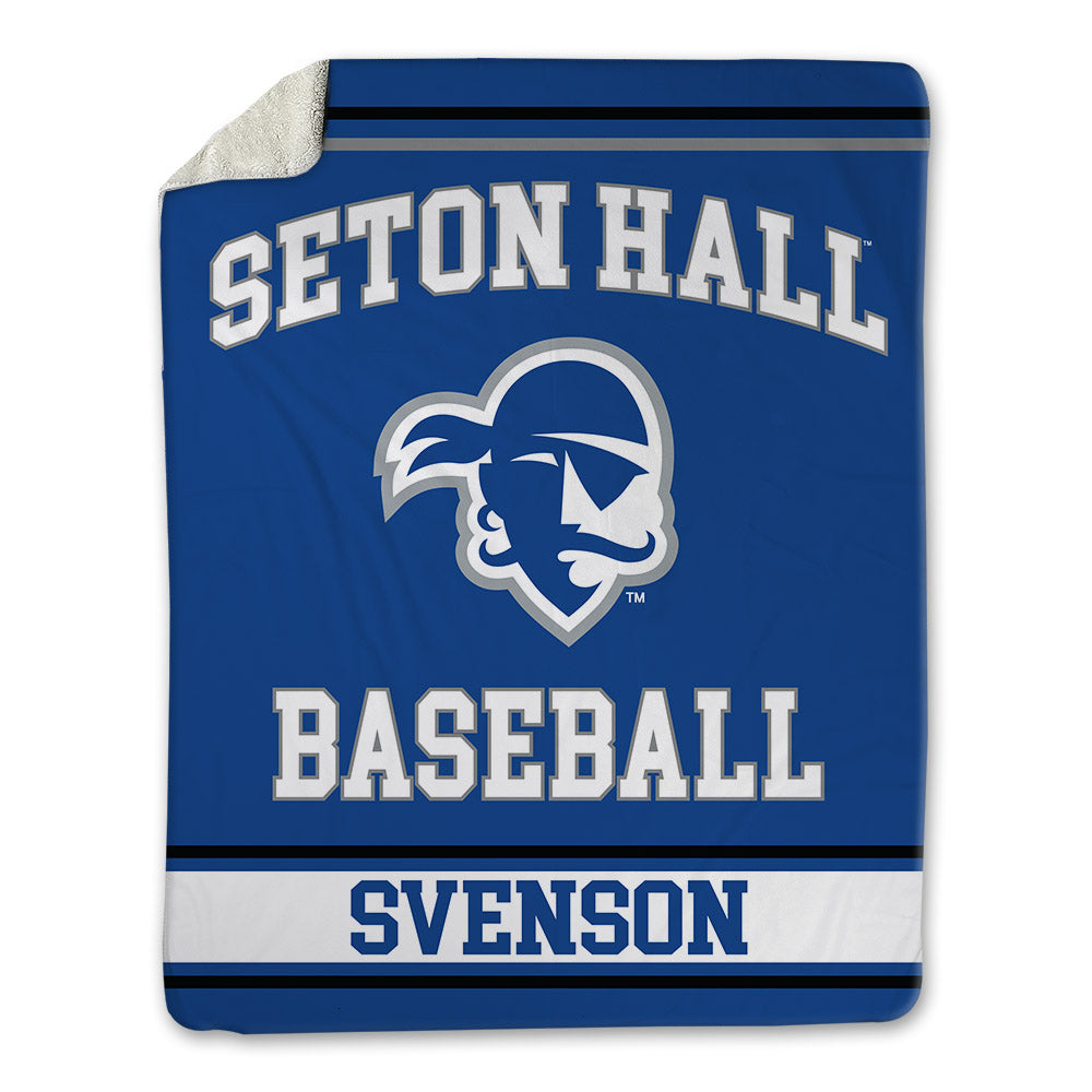 Seton Hall - NCAA Baseball : Steven Svenson - Blanket-0