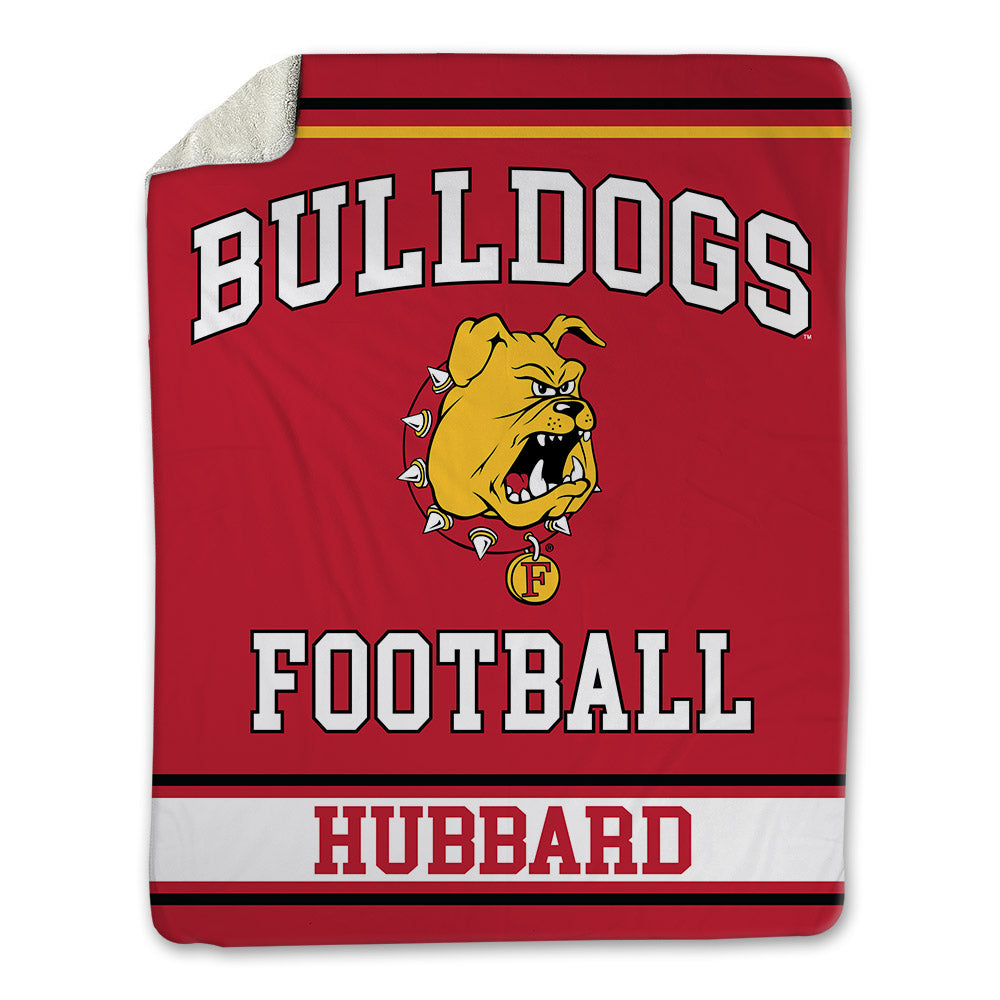 Ferris State - NCAA Football : Bubba Hubbard - Blanket-0