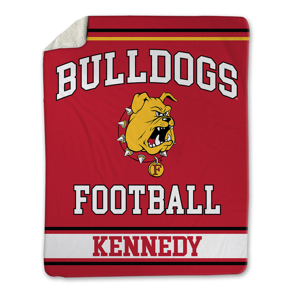 Ferris State - NCAA Football : Jshawn Kennedy - Blanket-0