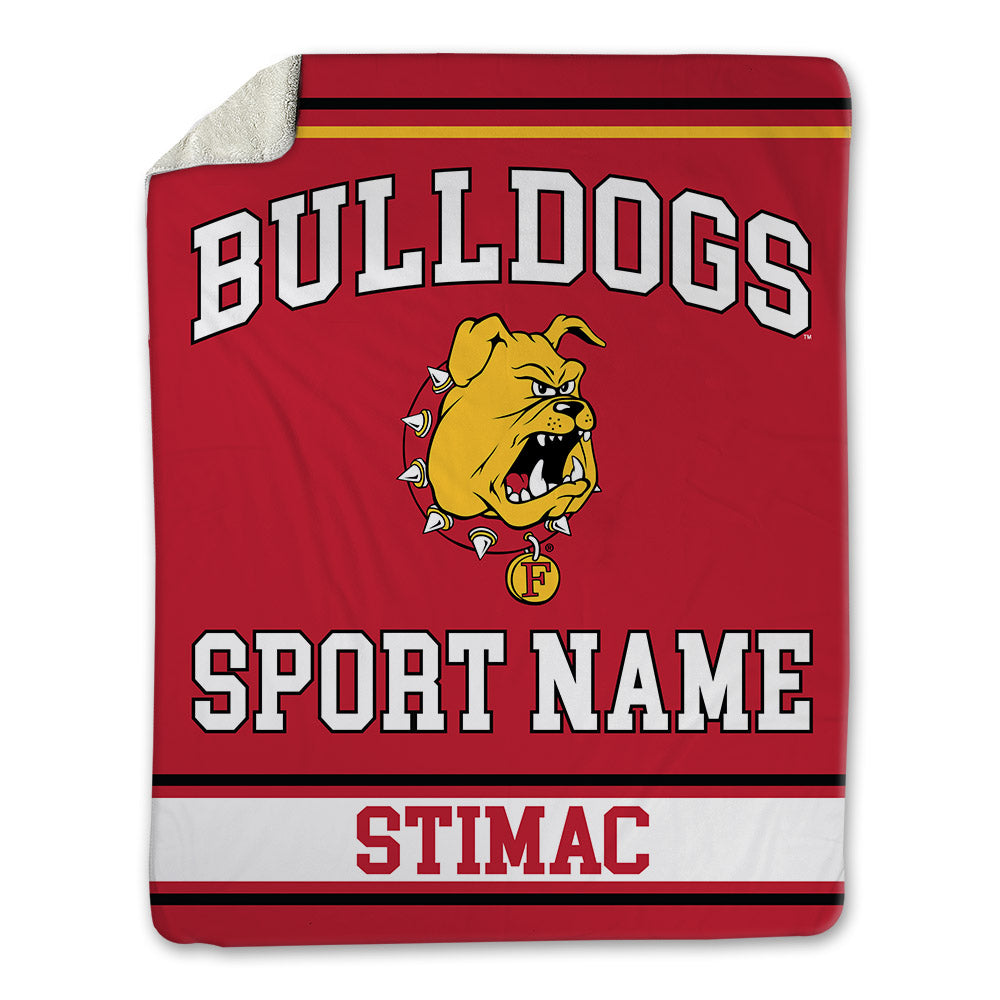 Ferris State - NCAA Cheerleading : Emily Stimac - Blanket-0