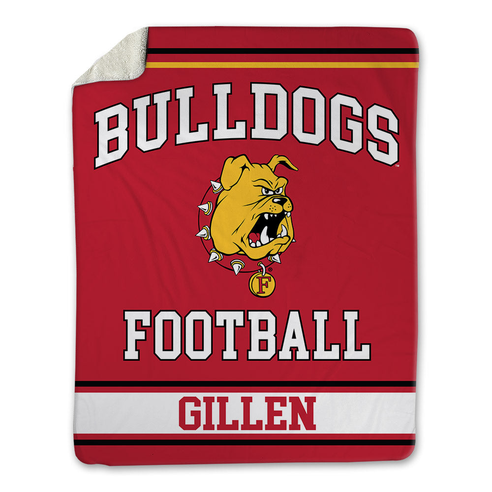 Ferris State - NCAA Football : Coties Gillen - Blanket-0
