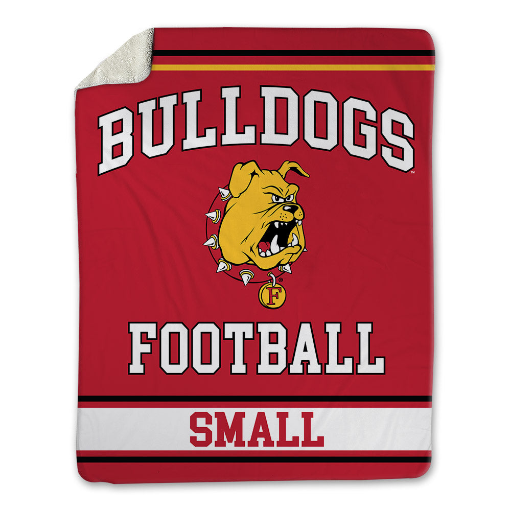 Ferris State - NCAA Football : Deion Small - Blanket-0