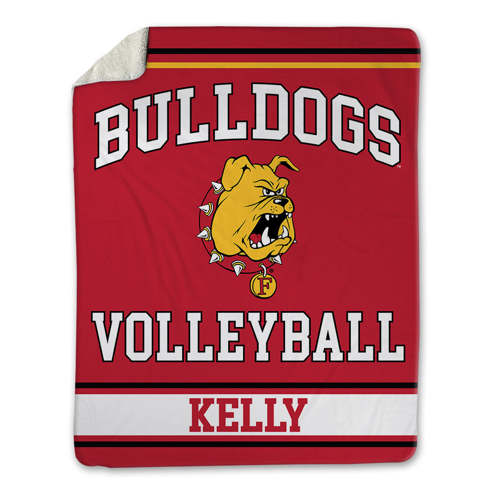 Ferris State - NCAA Women's Volleyball : Dylann Kelly - Blanket-0