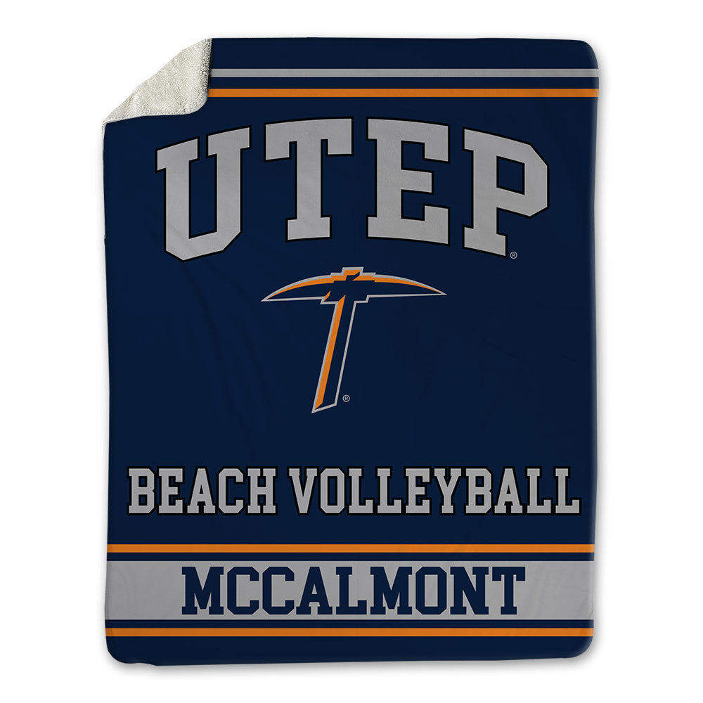 UTEP - NCAA Beach Volleyball : Deni McCalmont - Blanket-0