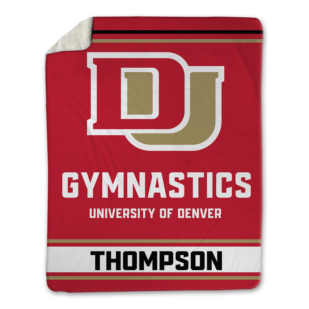 DU - NCAA Women's Gymnastics : Abbie Thompson - Blanket-0