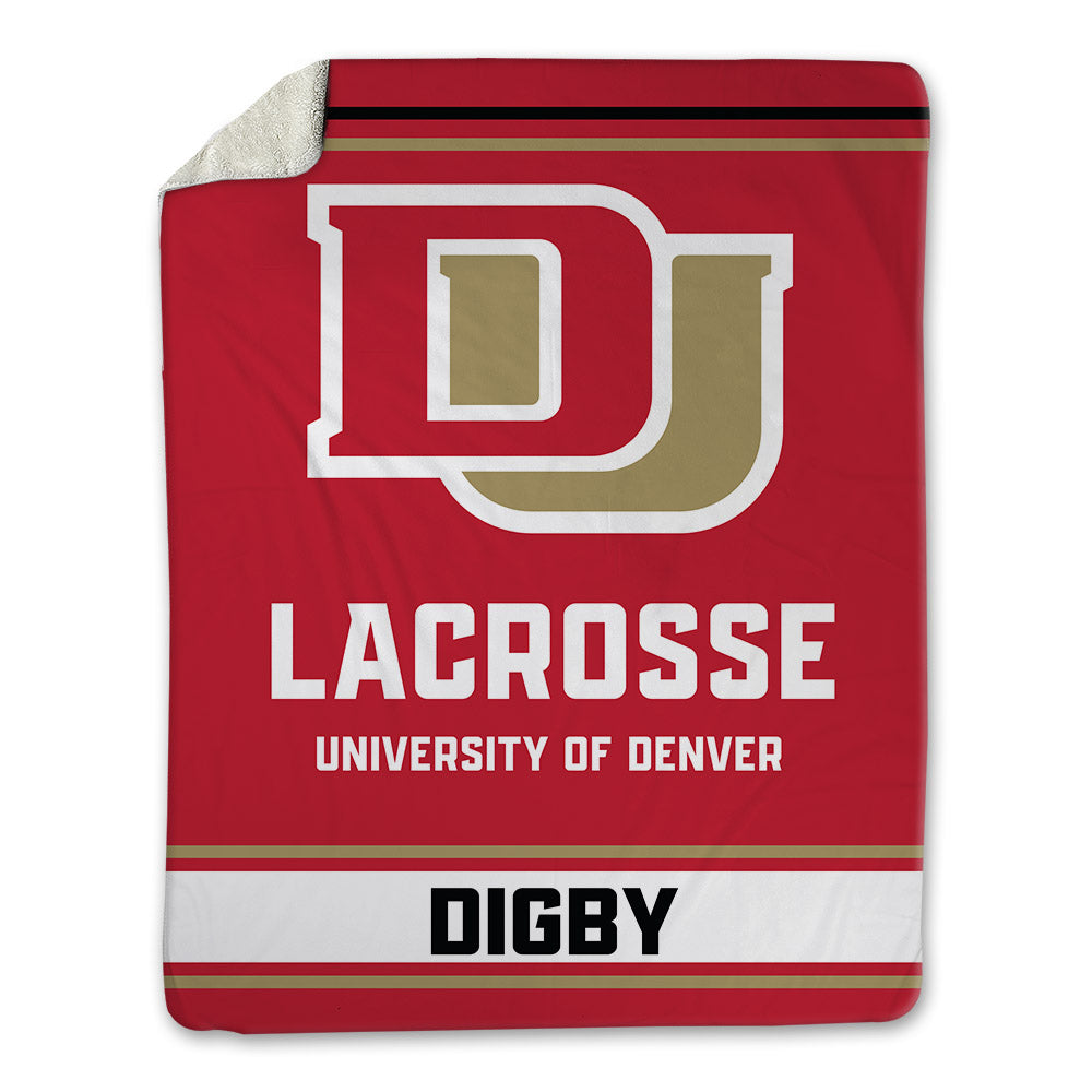 DU - NCAA Men's Lacrosse : Trey Digby - Blanket-0