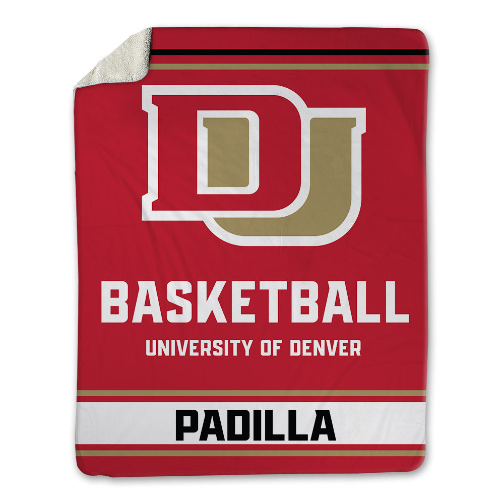 DU - NCAA Women's Basketball : Karolina Padilla - Blanket-0
