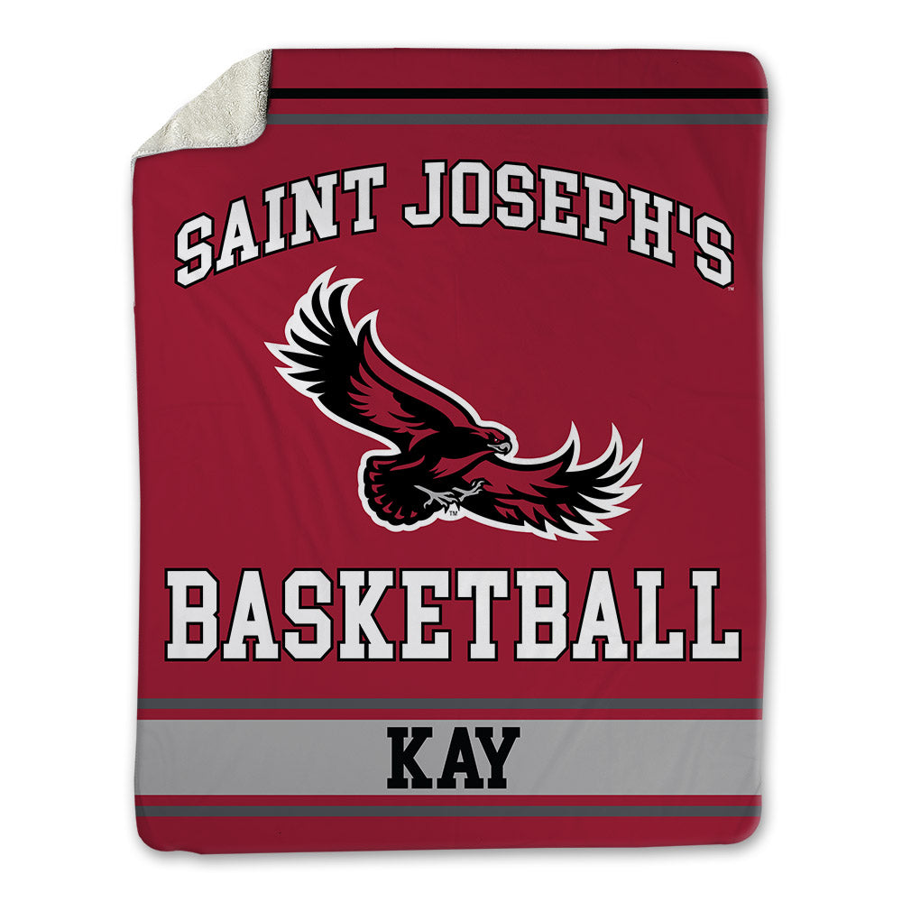 St. Joe's - NCAA Women's Basketball : Cecilia Kay - Blanket-0