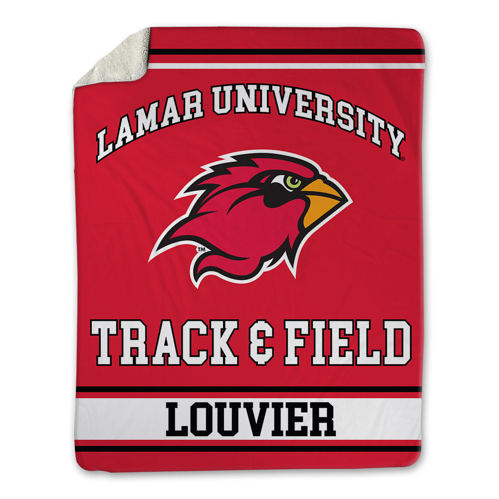 Lamar - NCAA Women's Track & Field : Morgan Louvier - Blanket-0