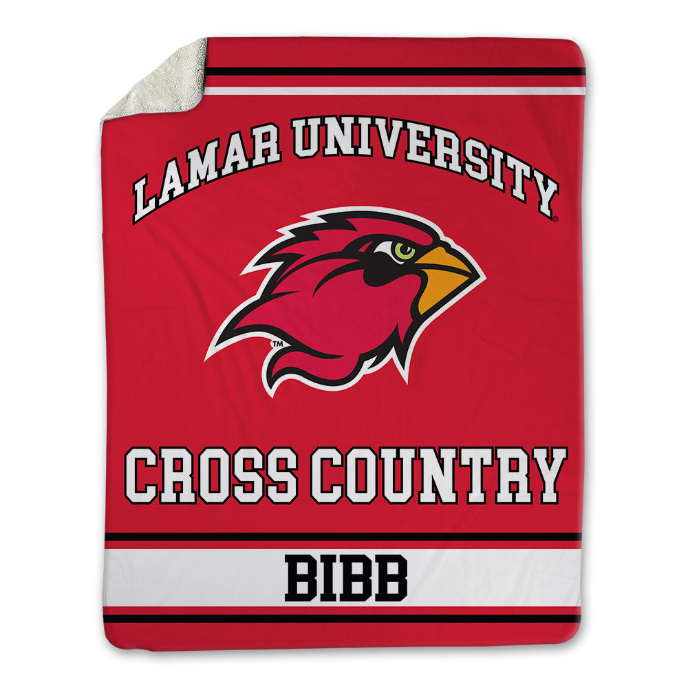 Lamar - NCAA Women's Cross Country : Claire Bibb - Blanket-0