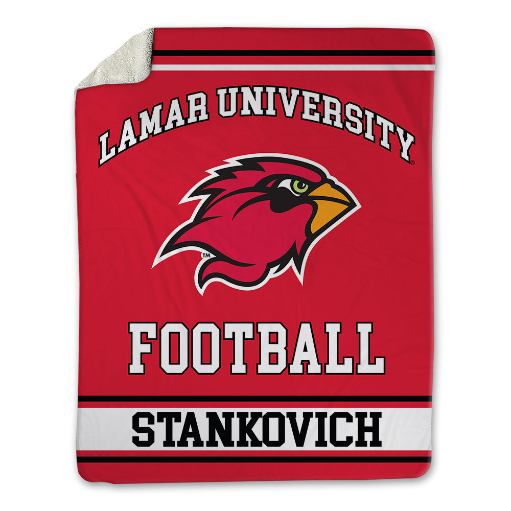 Lamar - NCAA Football : Skylar Stankovich - Blanket-0