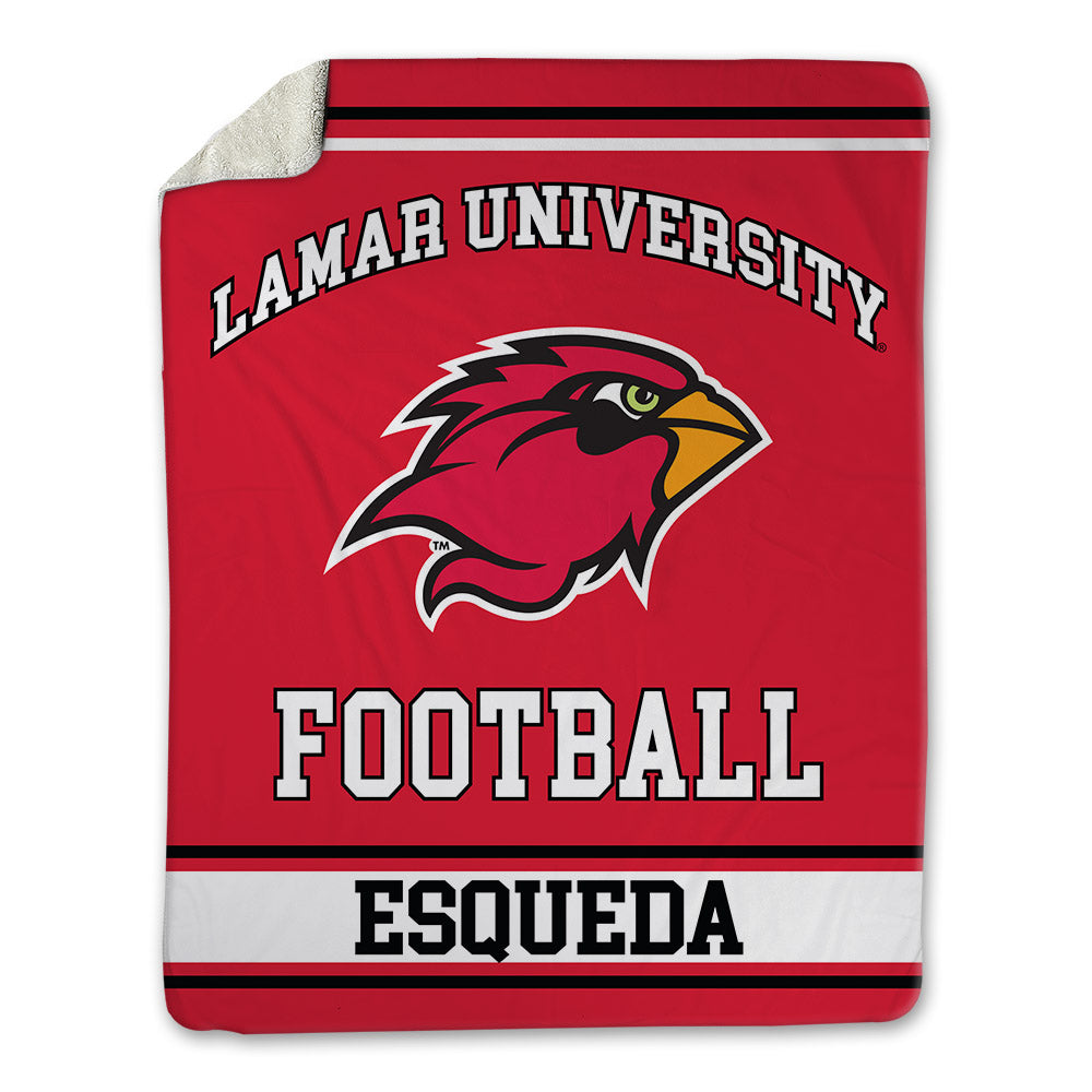 Lamar - NCAA Football : Chris Esqueda - Blanket-0
