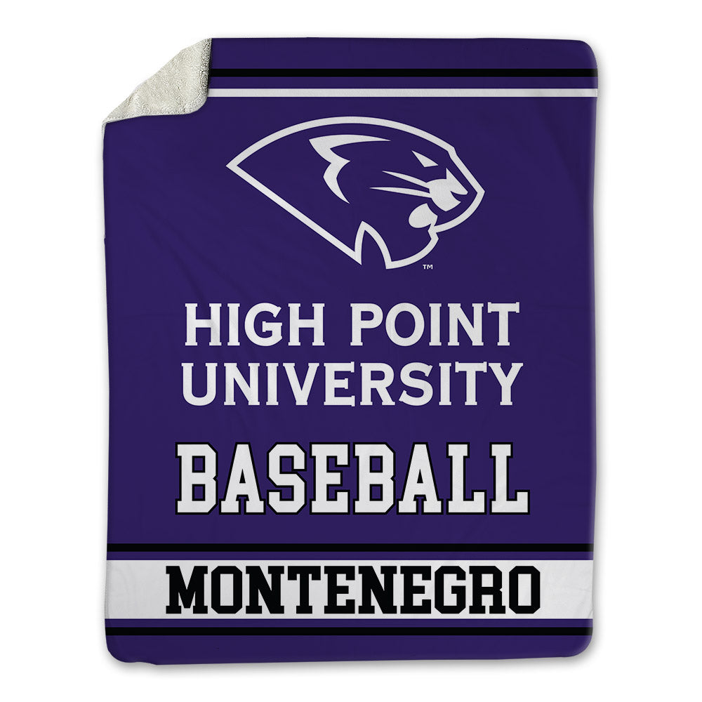 High Point - NCAA Baseball : Adrian Montenegro - Blanket-0