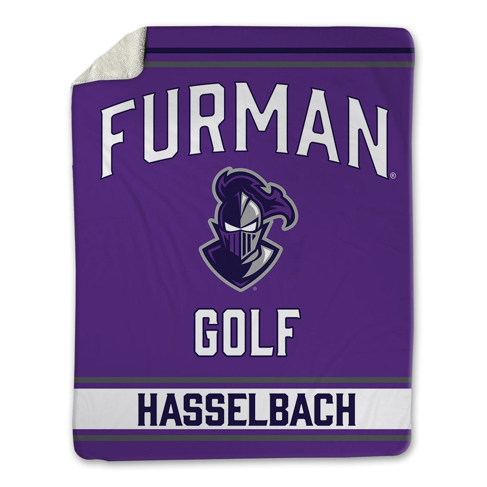 Furman - NCAA Women's Golf : Olivia Hasselbach - Blanket-0