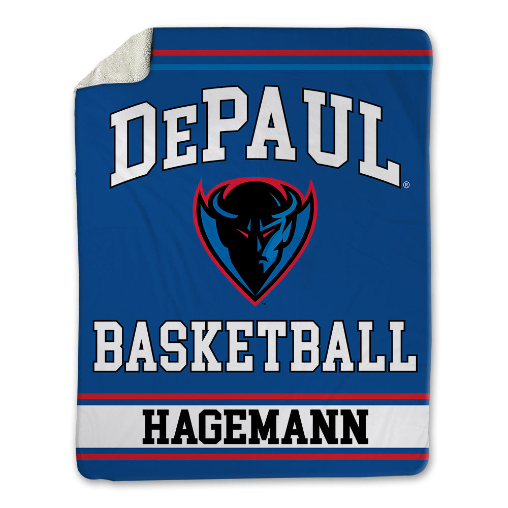DePaul - NCAA Women's Basketball : Devin Hagemann - Blanket-0