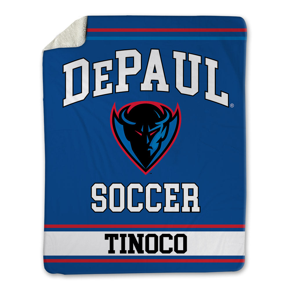 DePaul - NCAA Men's Soccer : Sam Tinoco - Blanket-0