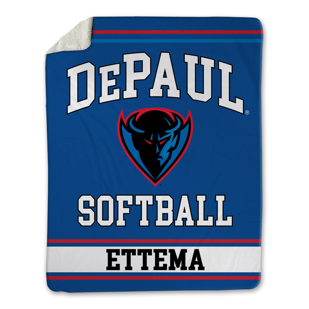 DePaul - NCAA Softball : Lydia Ettema - Blanket-0