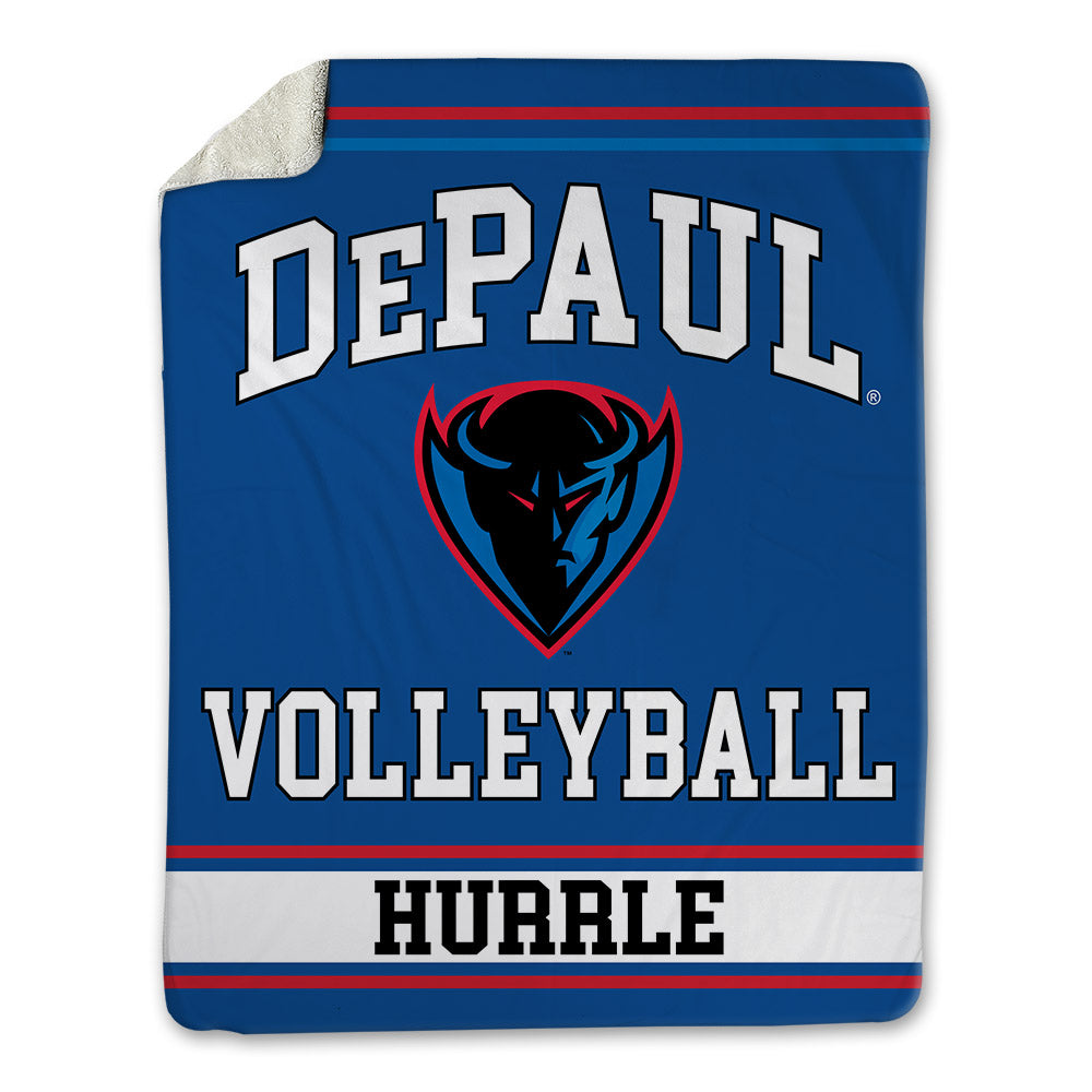 DePaul - NCAA Women's Volleyball : Eva Hurrle - Blanket-0