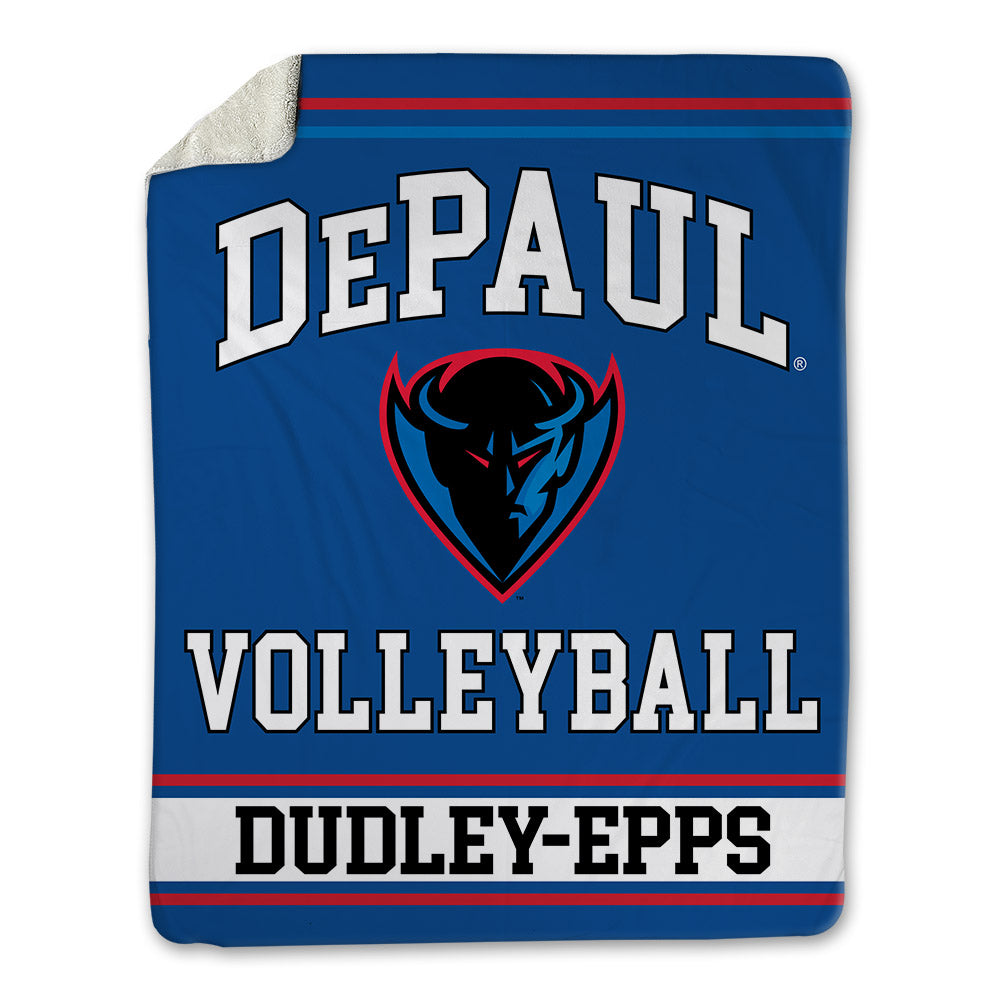 DePaul - NCAA Women's Volleyball : Jade Dudley-Epps - Blanket-0