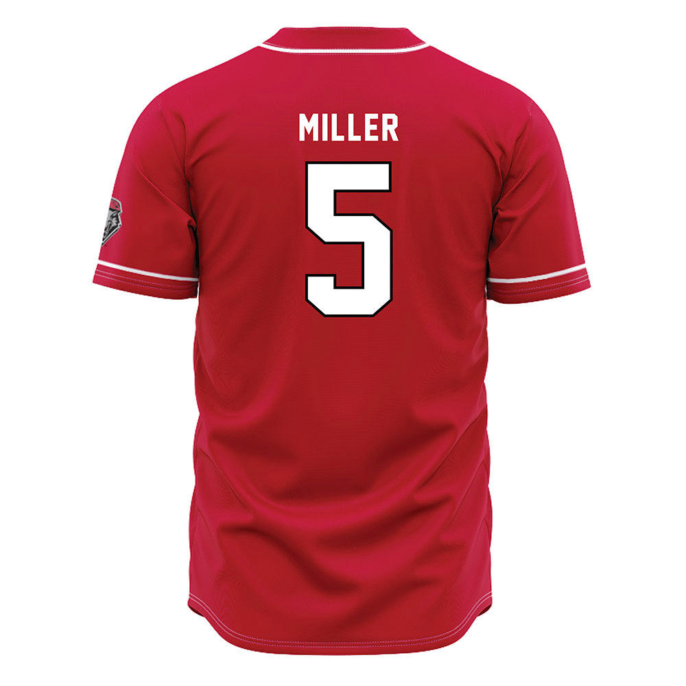 New Mexico - NCAA Baseball : Shane Miller - Red Jersey-1