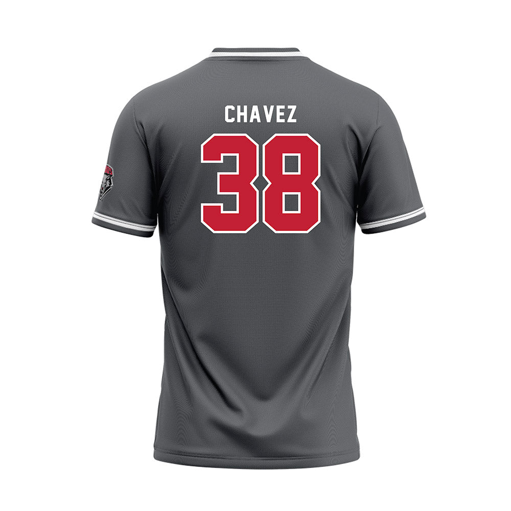 New Mexico - NCAA Softball : Keyannah Chavez - Dark Grey Baseball Jersey-1