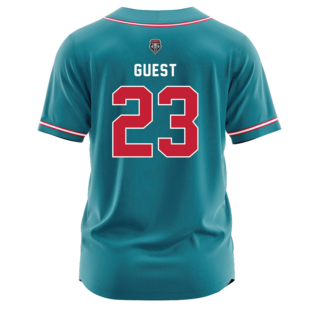 New Mexico - NCAA Softball : McKenna Guest - Teal Jersey-1