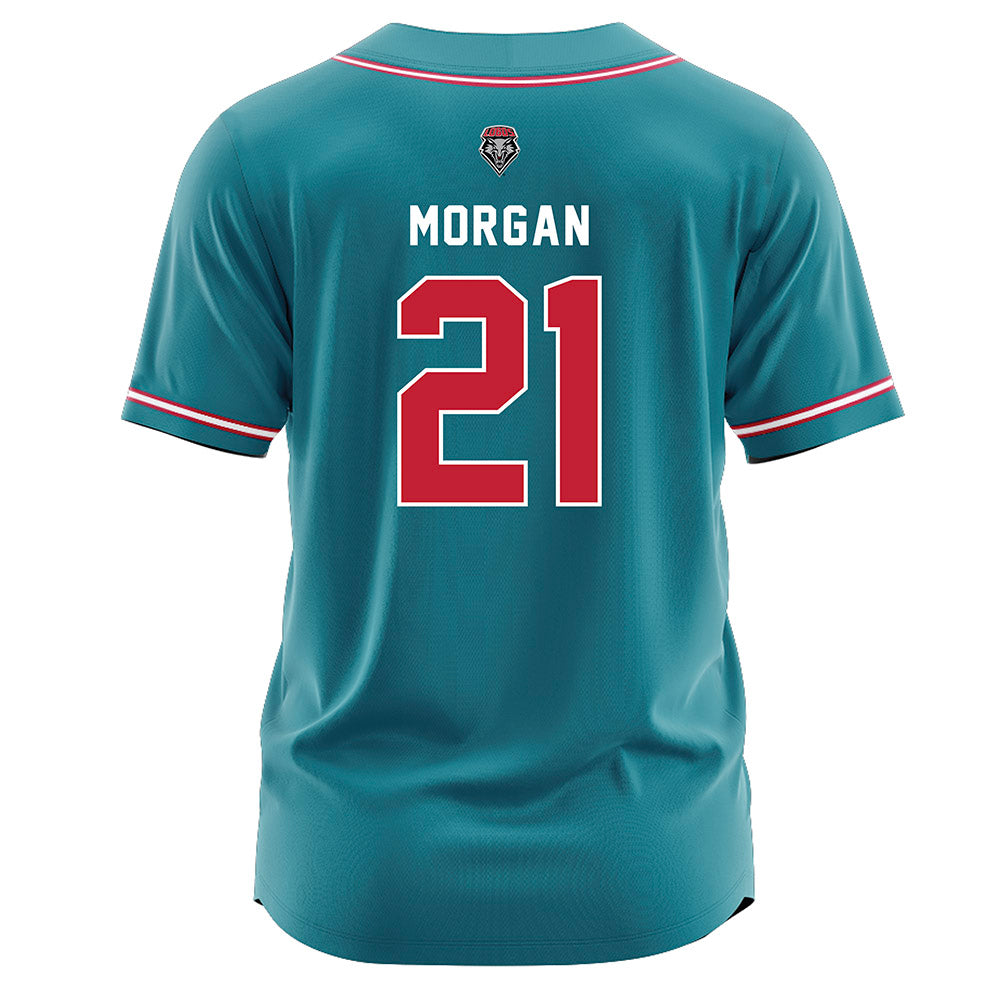 New Mexico - NCAA Softball : Taylor Morgan - Teal Jersey-1