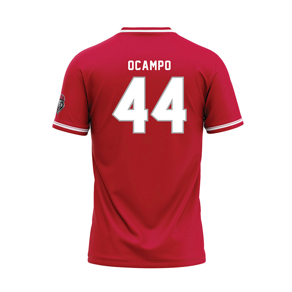 New Mexico - NCAA Softball : MiaLani Ocampo - Red Baseball Jersey-1